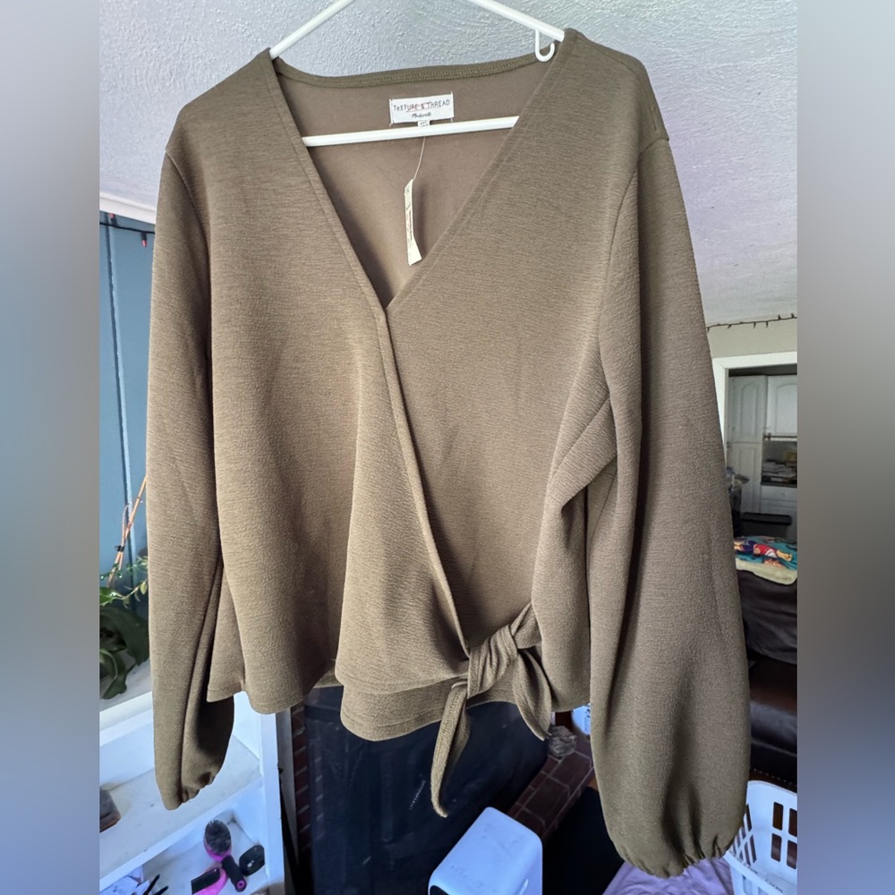 Texture & Thread Tan Sweater